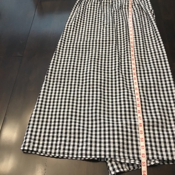 Chloe + Rene Boho Check Pattern Sleeveless Textured Maxi Dress Size M - Picture 11 of 12